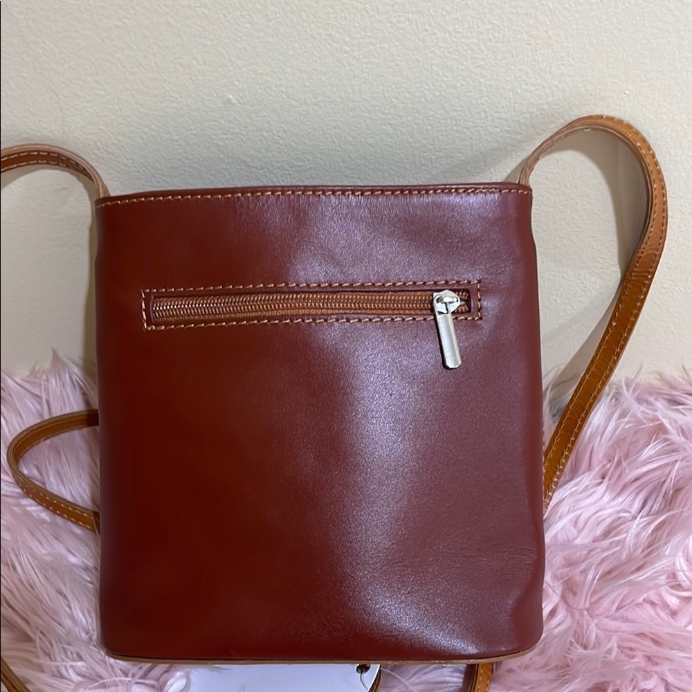 Vera Pelle Crossbody Bag made in Italy Women’s  Boho bag small crossbody - Picture 4 of 9